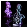pla seta cangiante due colori nero viola
