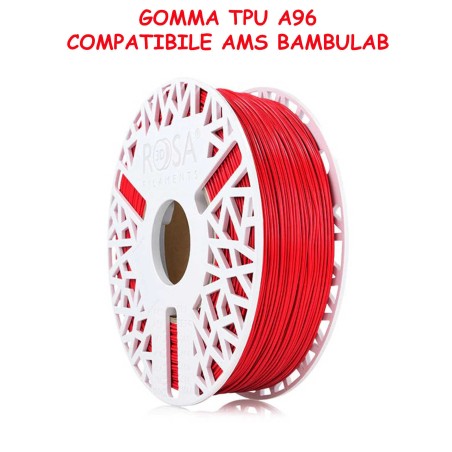 gomma tpu A96 robotica domotica design meccanica droni contenitori per alimenti, resistenza chimica temperature raggi uv