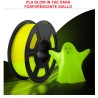 pla glowfill fosforescente luce al buio design characters cosplay ludico