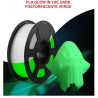 pla glowfill fosforescente luce al buio design characters cosplay ludico