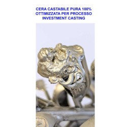 resina bluecast x wax cera pura elevato dettaglio stabilita dimensionale