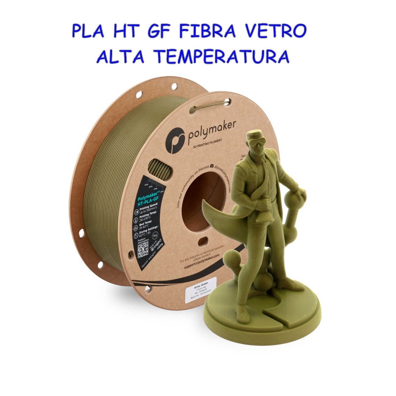 pla tecnico resistenza meccanica alta temperature usi industriali