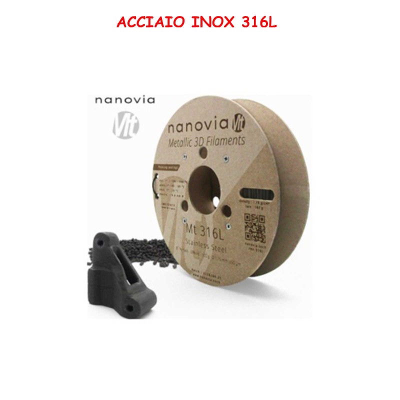 pla acciaio inox 316l, resistenza corrosione, dispositivi medici, aeromotive, automotive, meccanica