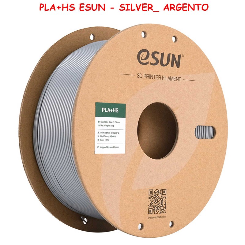 pla+ hs esun modelli concettuali prototipazione rapida per alimenti resistenza impatto adesione strati