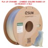 pla uv change cambio colore luce solare