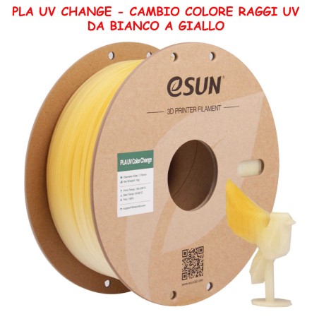 pla uv change cambio colore luce solare