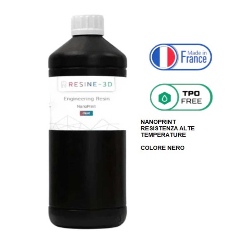 resina resistenza alte temperature meccanica robotica domotica droni automotive aeromotive