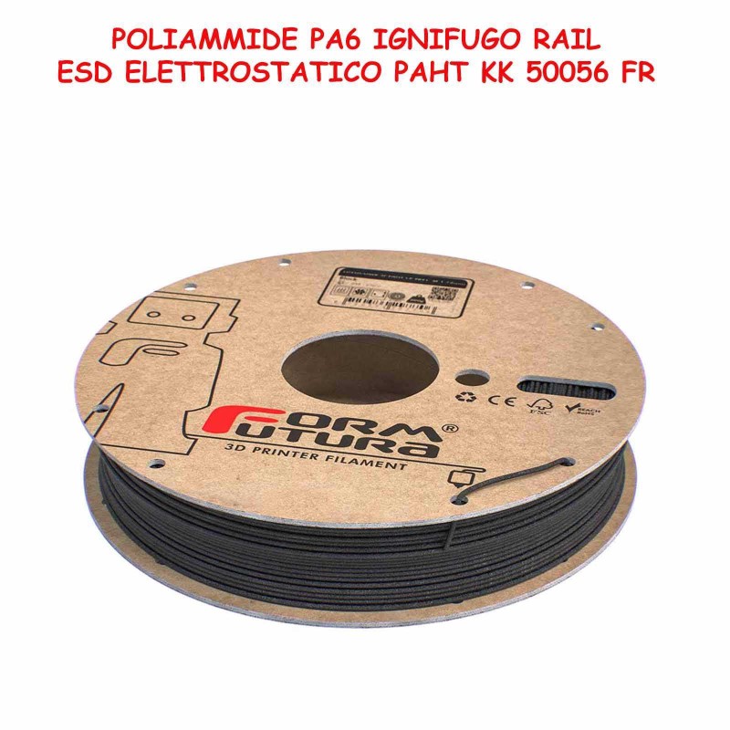 poliammide ignifugo rail resistenza meccanica chimica temperatura elettrostatico biomedica protesi