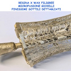 resina bluecast x wax filigree speciale cera pura elevato dettaglio stabilita dimensionale gioielli filigrana