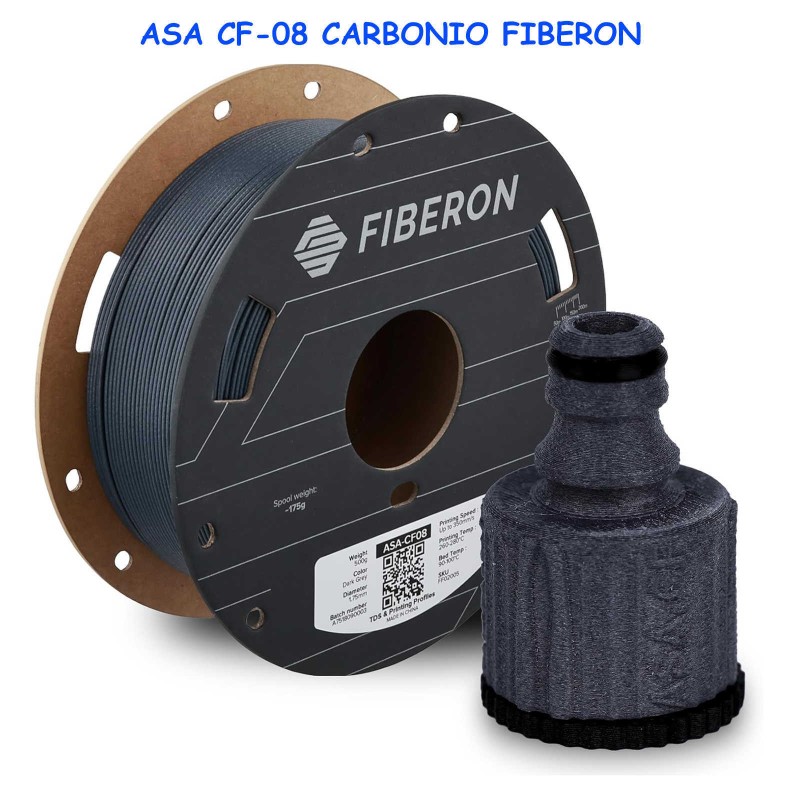 asa carbonio resistenza chimica raggi UV per alimenti meccanica avionica elettronica robotica domotica automotive droni