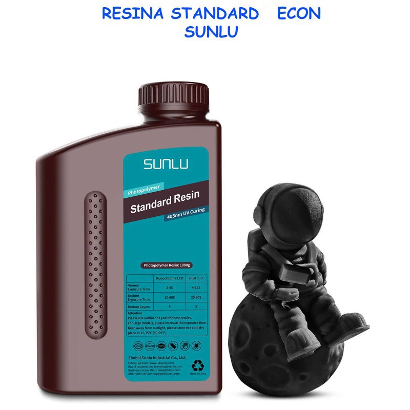 resina economica facile stampa finitura opaca prototipi funzionali action figures cosplay design characters