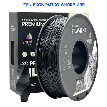 gomma tpu A95 robotica domotica design meccanica droni resistenza chimica temperature raggi uv