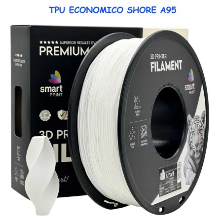 gomma tpu A95 robotica domotica design meccanica droni resistenza chimica temperature raggi uv