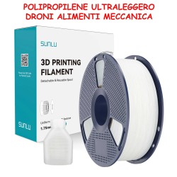 polipropilene leggero automotive droni nautica raggi uv chimica idraulica meccanica elettromeccanica robotica