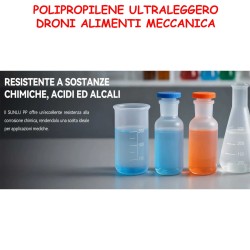 polipropilene leggero automotive droni nautica raggi uv chimica idraulica meccanica elettromeccanica robotica