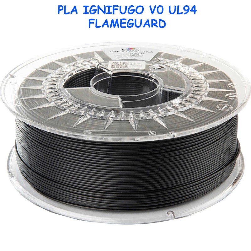 pla ignifugo resistenza chimica raggi UV meccanica avionica elettronica robotica domotica automotive droni