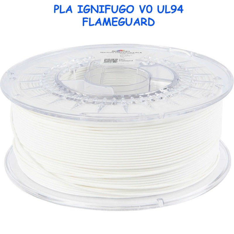 pla ignifugo resistenza chimica raggi UV meccanica avionica elettronica robotica domotica automotive droni