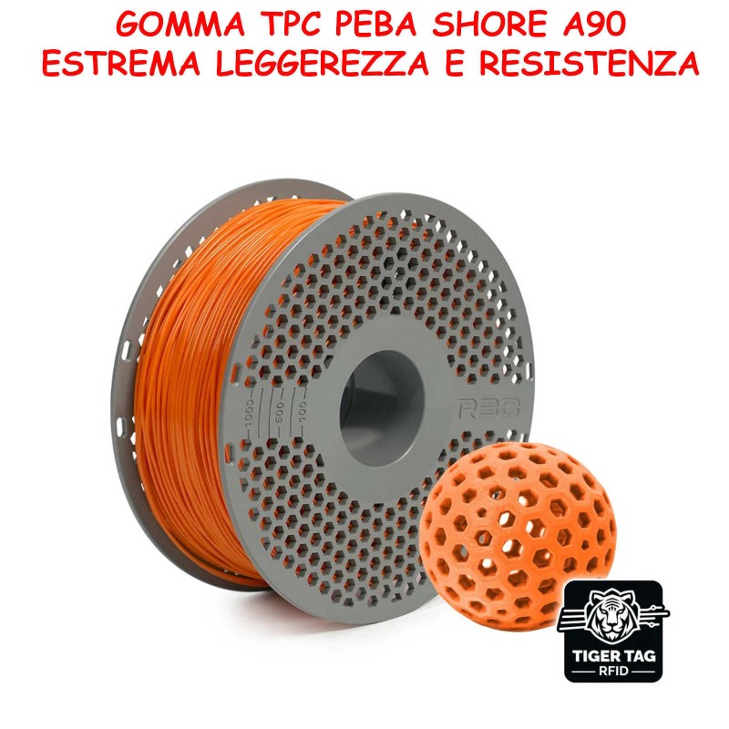 gomma tpc peba resistenza trazione torsione usi meccanica biomedica robotica domotica