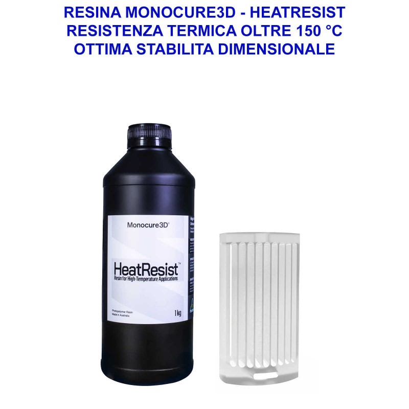 resina resistenza temperatura