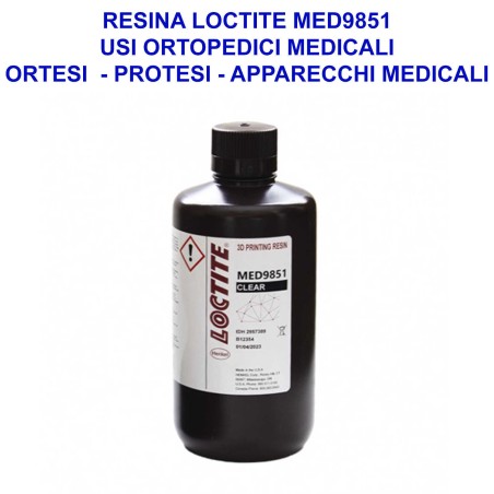 resina trasparente biocompatibile sterilizzabile usi medicali biomedici