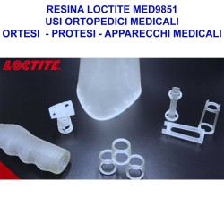 resina trasparente biocompatibile sterilizzabile usi medicali biomedici