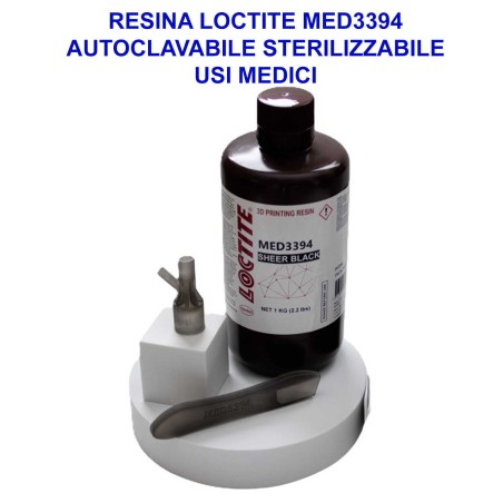 resina biomedicale sterilizabile autoclave