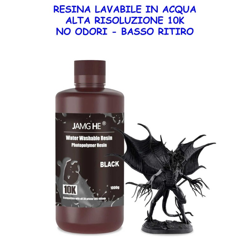 resina lavabile in acqua basso ritiro alto dettaglio no odori