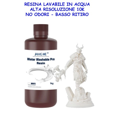 resina lavabile in acqua basso ritiro alto dettaglio no odori