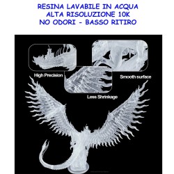 resina lavabile in acqua basso ritiro alto dettaglio no odori