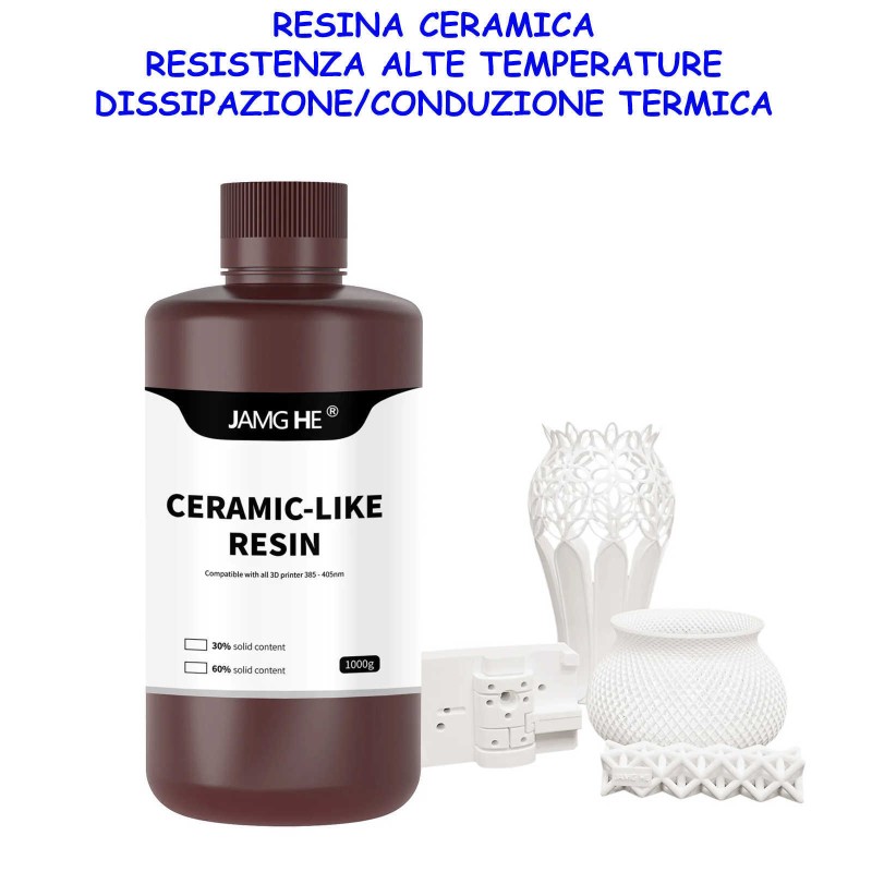 resina ceramica resistenza alta temperatura dissipazione termica
