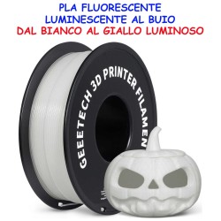 pla glowfill fosforescente luce al buio design characters cosplay ludico