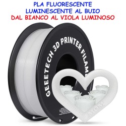 pla glowfill fosforescente luce al buio design characters cosplay ludico