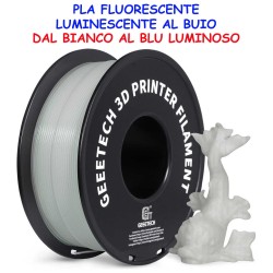 pla glowfill fosforescente luce al buio design characters cosplay ludico